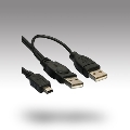 USB Y 2.0 -) 5P MINI USB PAPA 